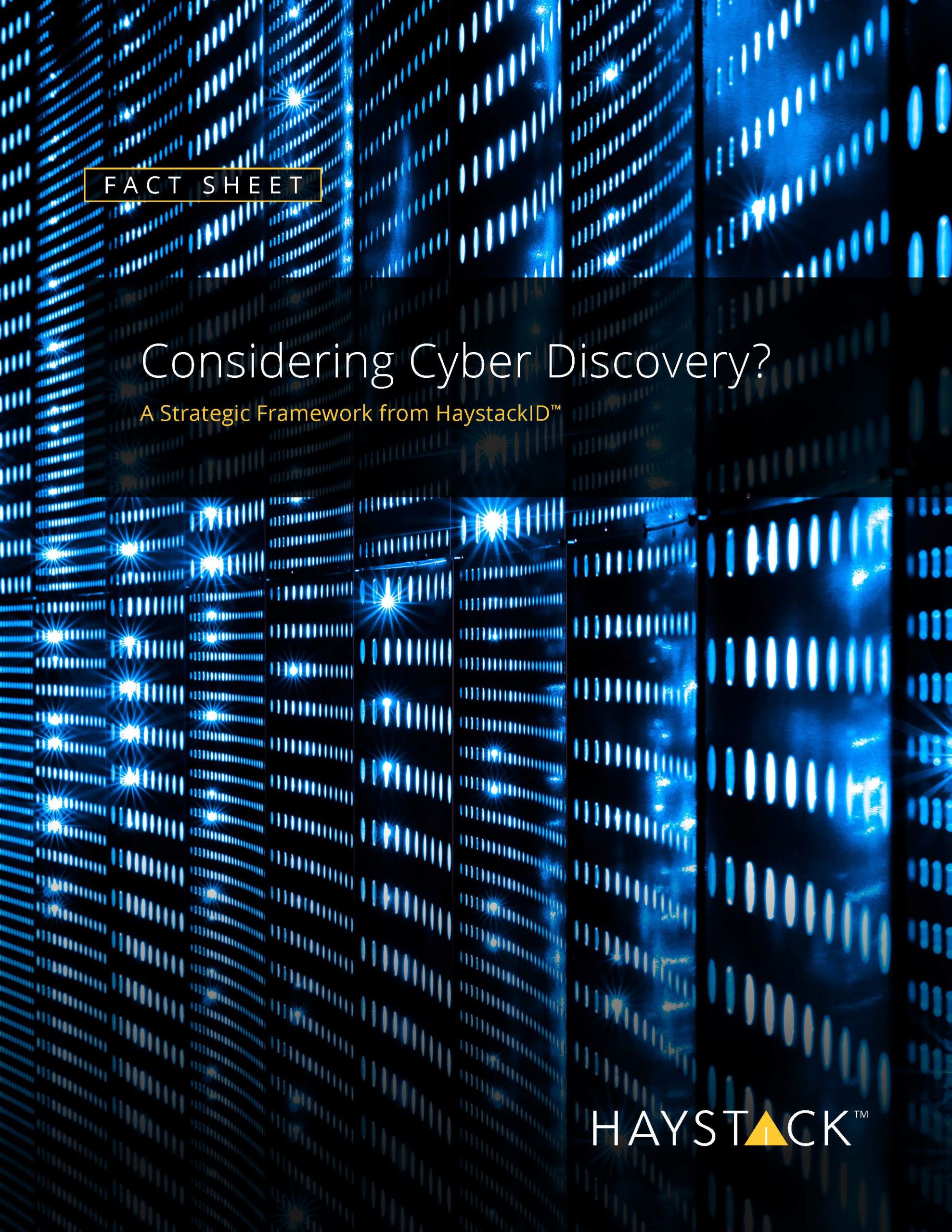 PDF Cover Image: Considering Cyber Discovery?