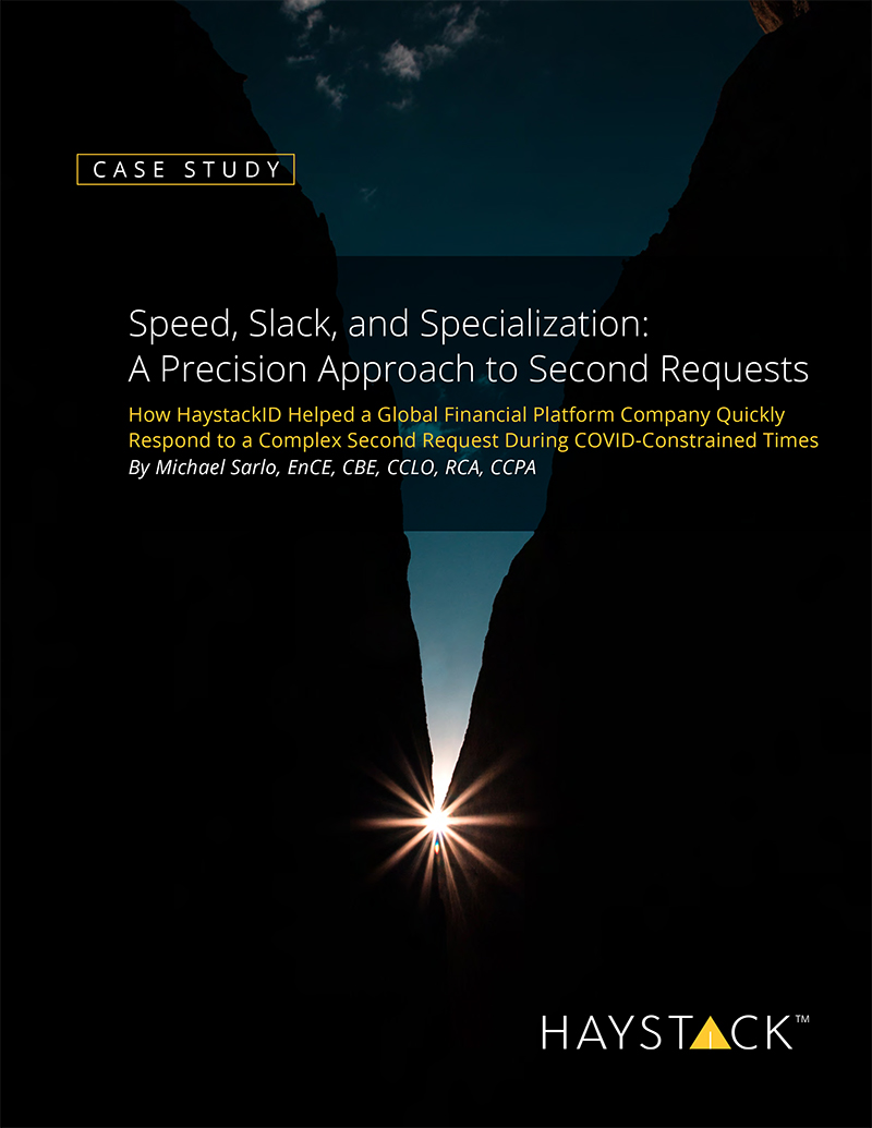 PDF Cover Image: A Precision Approach to Second Requests