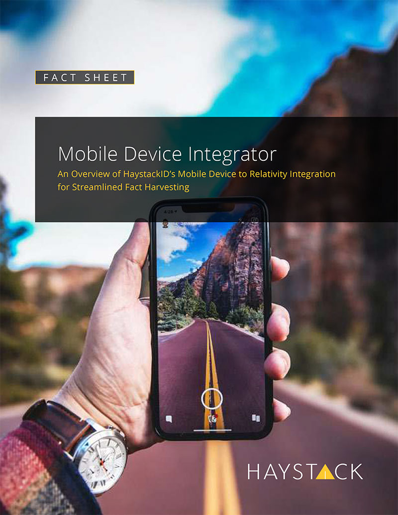 Mobile Device Integrator Fact Sheet